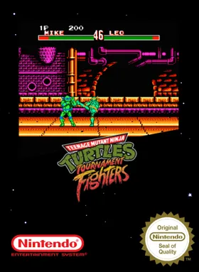 Teenage Mutant Hero Turtles - Tournament Fighters (Europe) box cover front